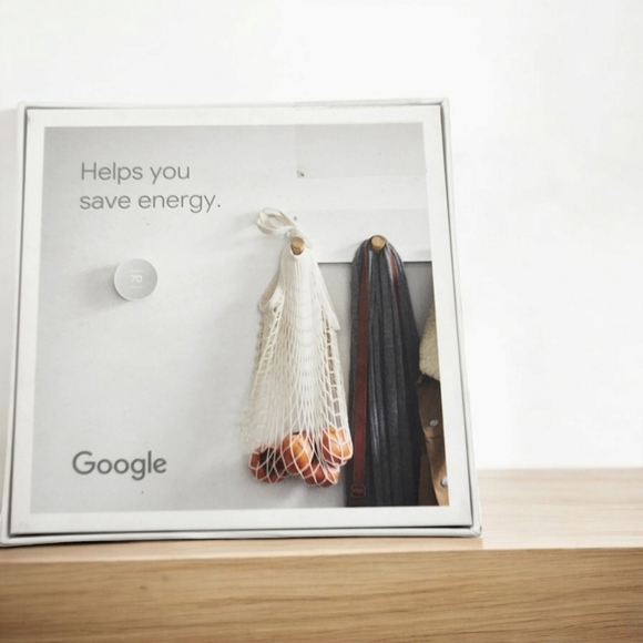 NIB Google Nest Thermostat, Trim Kit & Power Connector - Picture 12 of 14